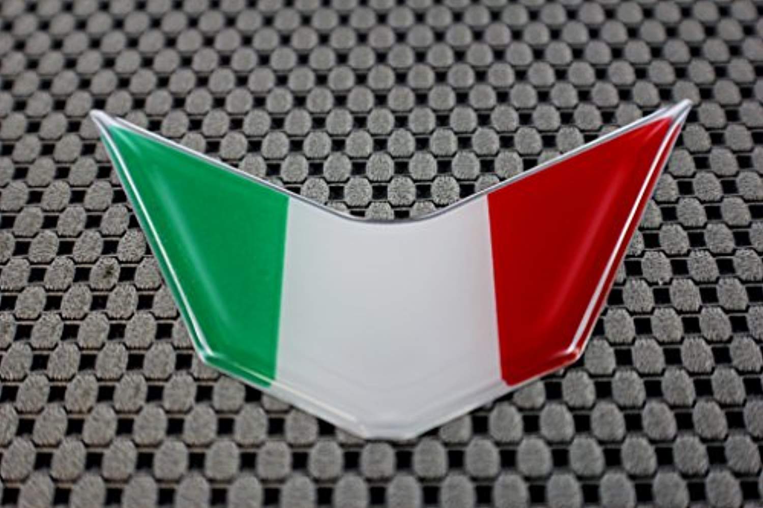2x Italia Limited Edition Italy Flagge 3D Gel Aufkleber Sticker ca 11 x  1,5cm – Tacos Y Mas